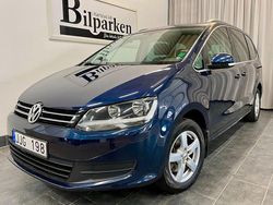Mörkblå Begagnad 2013 VW Sharan Minibuss | 179 900 kr (Lite dyr)