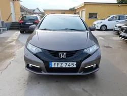 Ljusbrun (brun) Begagnad 2014 Honda Civic Sport Kombi | 62 900 kr