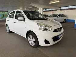Vit Begagnad 2014 Nissan Micra Halvkombi | 39 999 kr (Marknadspris)