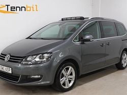 Mörkgrå (grå) Begagnad 2020 VW Sharan Minibuss | 279 900 kr (Bra pris)