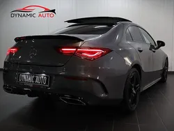 Mörkgrå (grå) Begagnad 2019 Mercedes CLA200 AMG Sportkupé | 299 900 kr (Marknadspris)