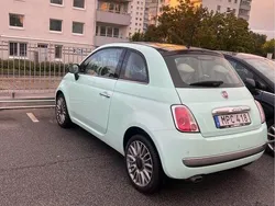 Grön Begagnad 2015 Fiat 500 Lounge Halvkombi | 61 000 kr (Marknadspris)