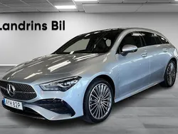 Silver Begagnad 2024 Mercedes CLA250e Shooting Brake AMG Kombi | 439 898 kr (Lite dyr)