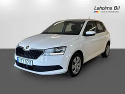 Vit Begagnad 2019 Skoda Fabia Ambition Halvkombi | 148 900 kr (Marknadspris)