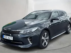 Grå Begagnad 2017 Kia Optima GT-Line | 145 000 kr