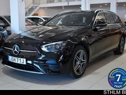 Svart Begagnad 2021 Mercedes E300 AMG Kombi | 399 000 kr (Marknadspris)