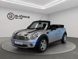 Ljusgrå Begagnad 2009 Mini Cooper Cabriolet Chili Cab | 68 500 kr (Marknadspris)
