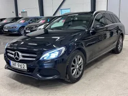 Svart Begagnad 2015 Mercedes C220 Avantgarde Kombi | 189 700 kr (Marknadspris)