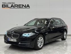 Svart Begagnad 2014 BMW 520 Kombi | 149 900 kr (Marknadspris)