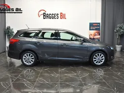 Grå Begagnad 2017 Ford Focus Kombi | 105 900 kr (Bra pris)