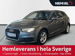 Grå Begagnad 2018 Audi A3 Sportback Proline Halvkombi | 194 900 kr (Marknadspris)