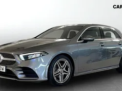 Grå Begagnad 2021 Mercedes A180 AMG Halvkombi | 209 900 kr (Bra pris)