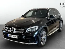 Svart Begagnad 2017 Mercedes GLC220 SUV | 324 900 kr (Dyr)