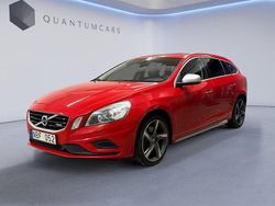Röd Begagnad 2012 Volvo V60 R-Design Kombi | 89 900 kr (Marknadspris)