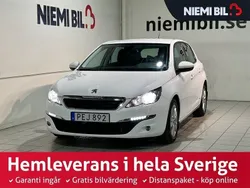 Vit Begagnad 2017 Peugeot 308 Active Halvkombi | 109 900 kr (Lite dyr)