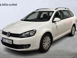Vit Begagnad 2010 VW Golf VI Kombi | 54 000 kr (Marknadspris)