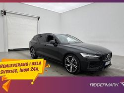 Svart Begagnad 2021 Volvo V60 R-Design Kombi | 389 700 kr (Marknadspris)
