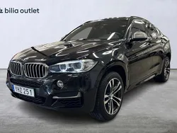 Svart Begagnad 2016 BMW X6 M50 M Sport SUV | 399 900 kr (Marknadspris)