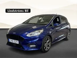 Blå Begagnad 2017 Ford Fiesta ST-Line Halvkombi | 129 900 kr (Marknadspris)