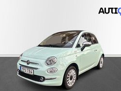Grön (dew green) Begagnad 2018 Fiat 500C Lounge Cab | 99 900 kr (Marknadspris)