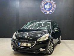 Svart Begagnad 2012 Peugeot 208 Halvkombi | 54 800 kr (Lite dyr)