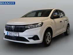 Vit Begagnad 2022 Dacia Sandero Essentiel Halvkombi | 119 900 kr (Marknadspris)