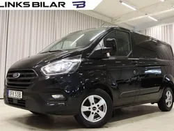Svart (svart metallic) Begagnad 2019 Ford Transit Custom Van | 199 900 kr (Marknadspris)