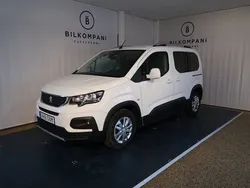 Vit Begagnad 2021 Peugeot Rifter Minibuss | 259 800 kr