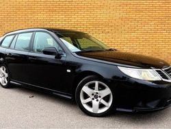 Svart Begagnad 2008 Saab 9-3 Kombi | 37 900 kr (Marknadspris)
