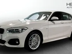 Vit (white) Begagnad 2018 BMW 120 M Sport Halvkombi | 218 900 kr (Marknadspris)