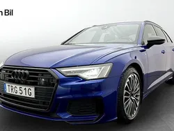Blå (ultrablå metallic) Begagnad 2023 Audi A6 S-Line Kombi | 529 000 kr (Lite dyr)
