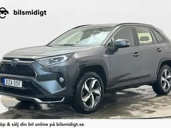 Mörkgrå (grå) Begagnad 2021 Toyota RAV4 Hybrid Active SUV | 409 900 kr (Marknadspris)