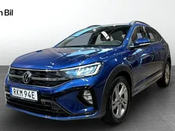 Blå (reef blue metallic) Begagnad 2024 VW Taigo IQ Drive SUV | 259 900 kr (Marknadspris)