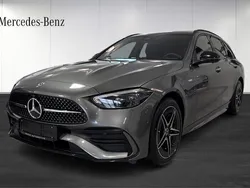 Grå (grey) Begagnad 2025 Mercedes C300e AMG Line Premium Kombi | 676 778 kr