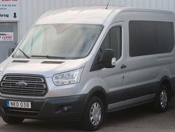 Grå (gråmetallic) Begagnad 2019 Ford Transit Kombi | 179 900 kr (Dyr)