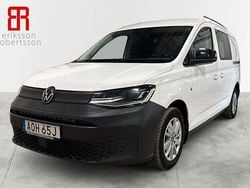 Vit Begagnad 2024 VW Caddy Maxi Minibuss | 249 900 kr (Marknadspris)