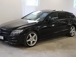 Svart Begagnad 2013 Mercedes CLS350 Shooting Brake AMG Kombi | 149 900 kr (Marknadspris)