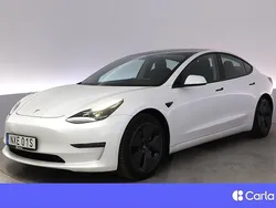 Vit Begagnad 2021 Tesla Model 3 Long Range Sedan | 309 900 kr (Marknadspris)