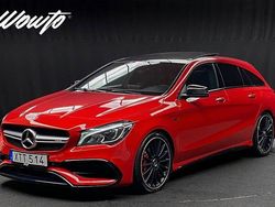 Jupiterröd Begagnad 2017 Mercedes CLA45 AMG AMG Kombi | 299 800 kr (Marknadspris)