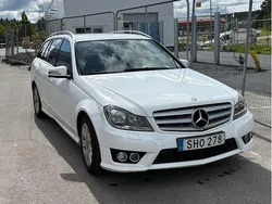 Vit Begagnad 2013 Mercedes C200 Avantgarde Kombi | 125 000 kr (Marknadspris)