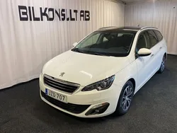 Vit Begagnad 2015 Peugeot 308 Allure Kombi | 94 000 kr (Bra pris)