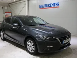 Grå Begagnad 2014 Mazda 3 Inclusive Halvkombi | 129 000 kr (Marknadspris)