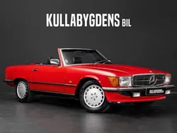 Röd Begagnad 1986 Mercedes SL420 Cab | 395 000 kr