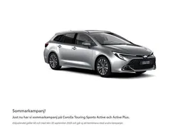 Vit Ny 2025 Toyota Corolla Hybrid Kombi | 299 900 kr (Superpris)