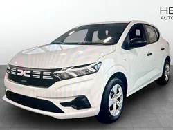 Vit Ny 2024 Dacia Sandero Expression Halvkombi | 209 800 kr (Marknadspris)