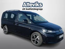 Svart Ny 2025 VW Caddy Maxi Minibuss | 544 981 kr
