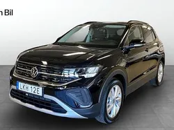 Svart Ny 2025 VW T-Cross Life SUV | 338 600 kr (Marknadspris)