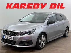 Grå (grå metallic) Begagnad 2019 Peugeot 308 GT-line Kombi | 154 900 kr (Lite dyr)
