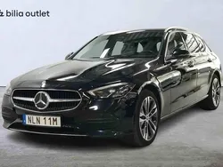 Svart Begagnad 2022 Mercedes C300e Kombi | 344 900 kr (Bra pris)