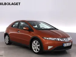Orange Begagnad 2008 Honda Civic Halvkombi | 99 800 kr (Lite dyr)